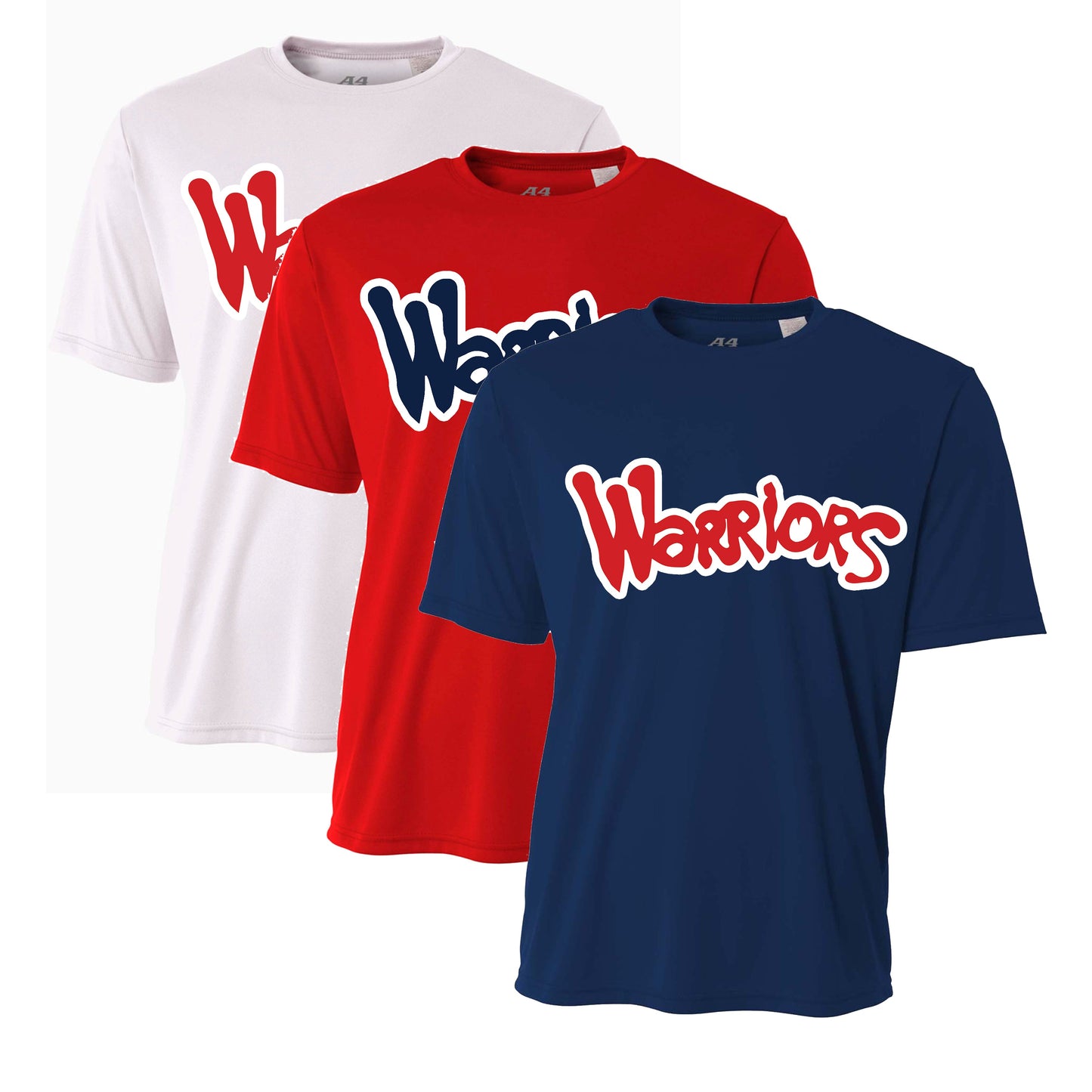 Warriors Youth A4 Tshirt