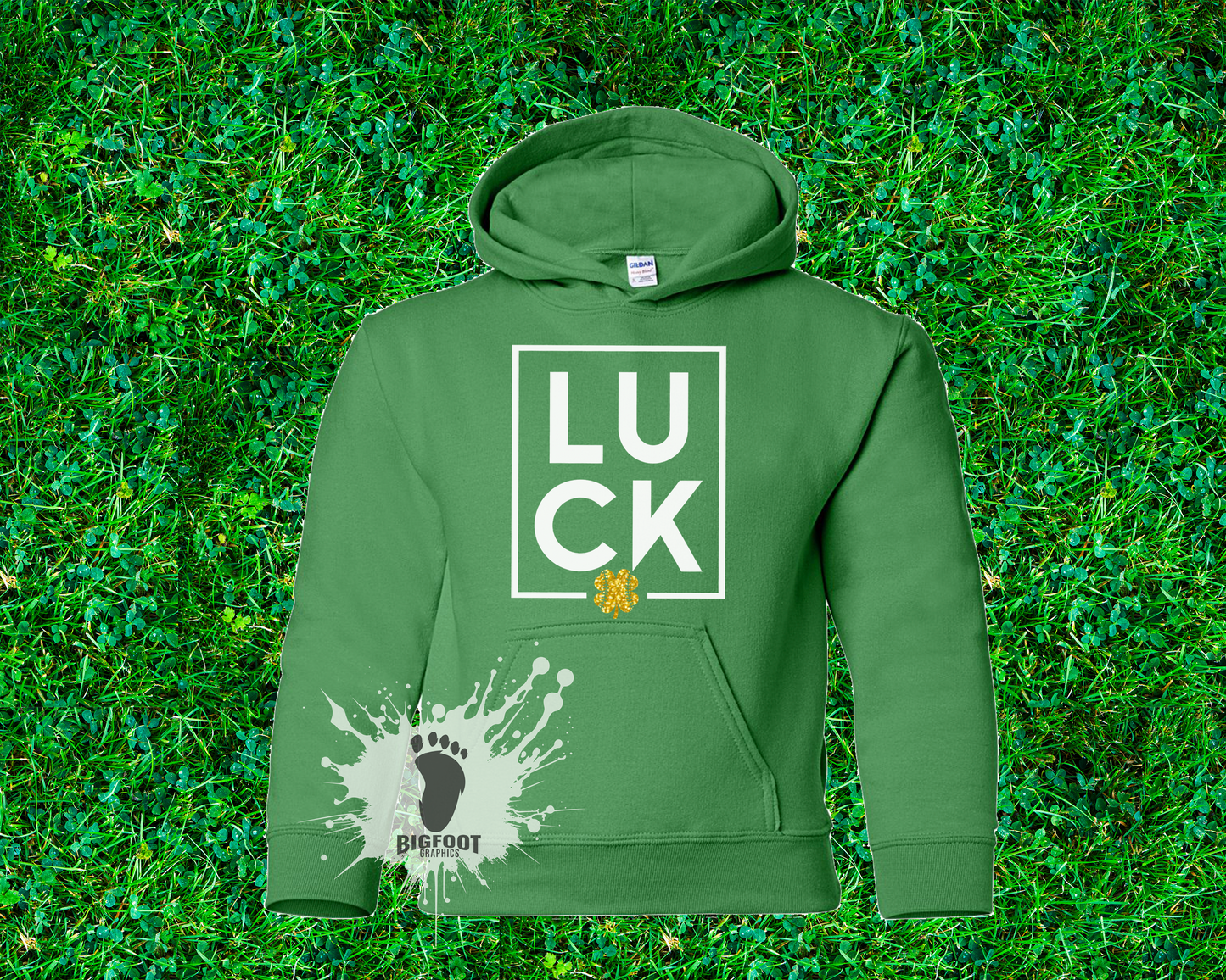 LUCK - EL1 Leprechaun Legends PRESALE - Youth Gildan Hoodies and Crewnecks