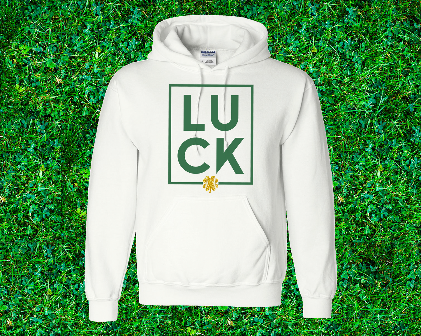 LUCK - EL1 Leprechaun Legends PRESALE - ADULT Gildan Hoodies and Crewnecks