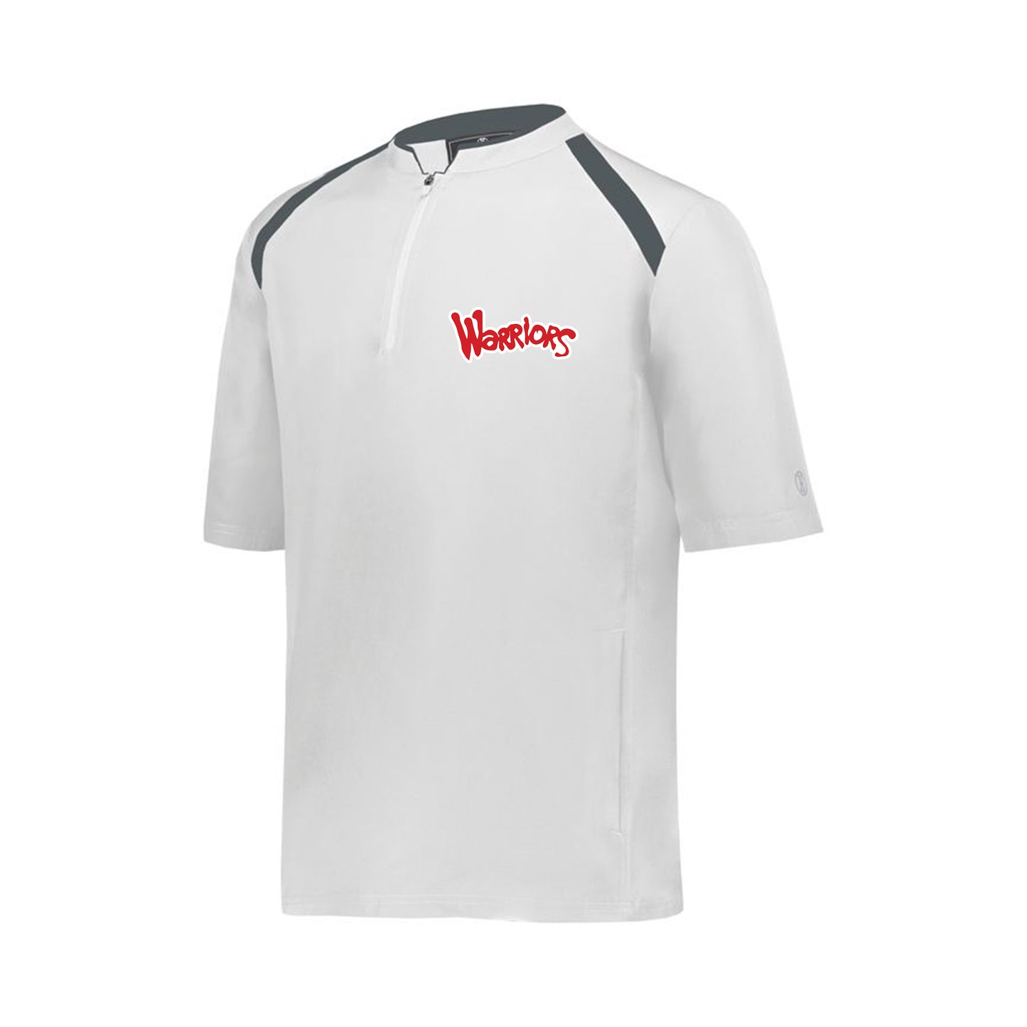 Warriors Adult Shortsleeved Baseball Pullover