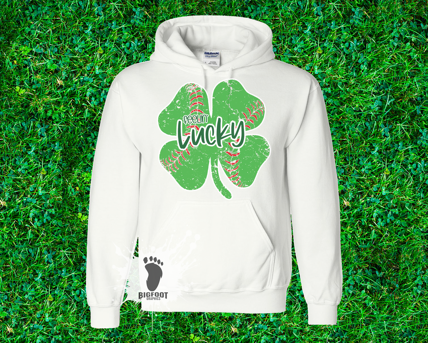 Feelin Lucky - EL1 Leprechaun Legends PRESALE - ADULT Gildan Hoodies and Crewnecks