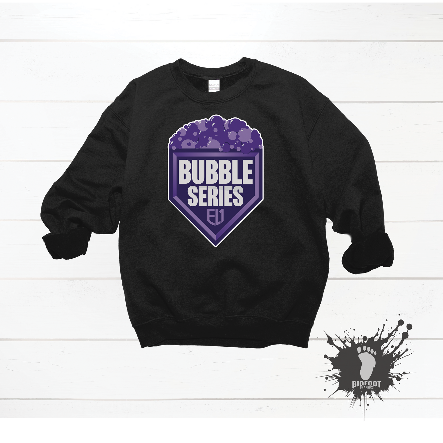 EL1 Bubble Series - ADULT PRESALE - Gildan Hoodies and Crewnecks