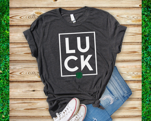 LUCK - EL1 Leprechaun Legends - PRESALE -  ADULT Tshirt or Long Sleeve