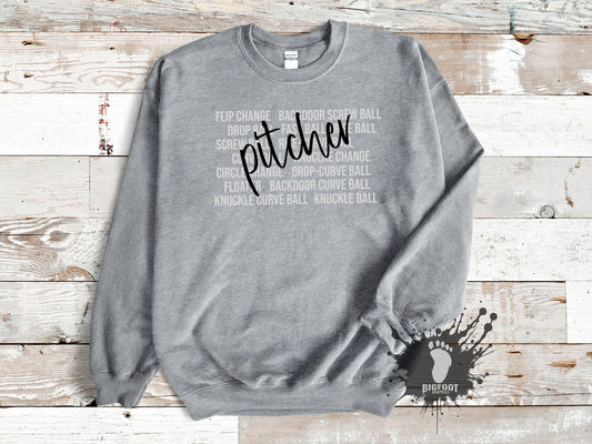 Pitcher - Gildan Hoodies and Crewnecks