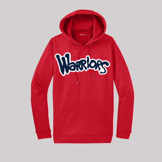 Warriors Youth Poly Hoodie